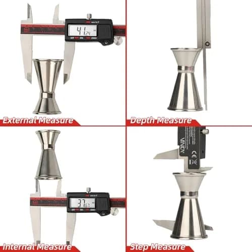 VINCA DCLA-1205 Digital Caliper 300mm (12 Inch) | IP54 Stainless Steel, Inch/Metric/Fraction Conversion thumbnail 3