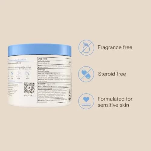 Aveeno Eczema Therapy Nighttime Itch Relief Body Balm 312g (11 Oz) | Soothes Itchy Skin & Restores Moisture Barrier thumbnail 9