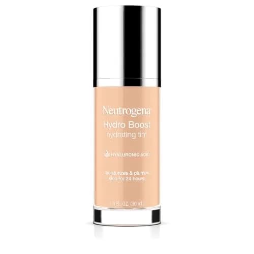 Neutrogena Hydro Boost Tint Foundation Makeup 10 Classic Ivory 1.0 fl oz | Hydrating, Oil-Free, Sheer Coverage thumbnail 1