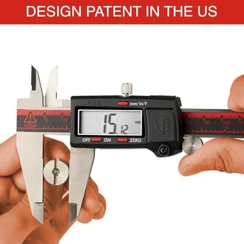 VINCA DCLA-0805 Digital Caliper 200mm (8 Inch) | IP54 Stainless Steel Precision Measurement thumbnail 6