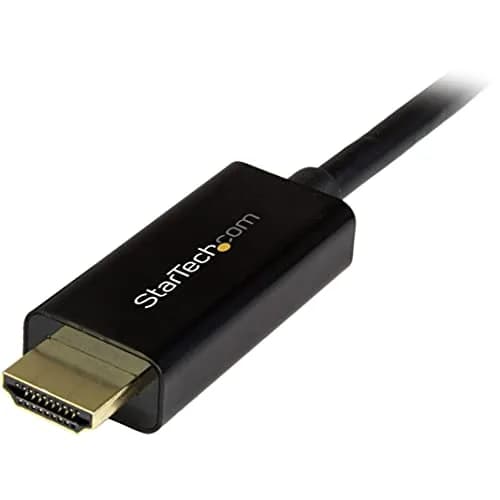 StarTech.com 10ft DisplayPort to HDMI Cable 4K 30Hz | Passive DP to HDMI Adapter Cable thumbnail 5