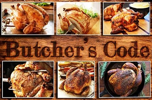 Butcher's Code Rotisserie Cooking Ties – 50 Heat-Safe Cotton Elastic Loops | Secure Poultry & Meat thumbnail 4