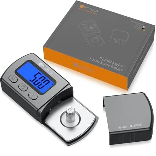 Neoteck Digital Turntable Stylus Force Gauge 0.01g/5.00g with Blue LCD | Accurate Tracking for Vinyl Playback thumbnail 1