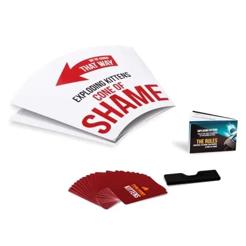 Exploding Kittens Imploding Kittens Expansion Set 20 Cards | Adds New Cards & Mechanics for 6 Players thumbnail 4