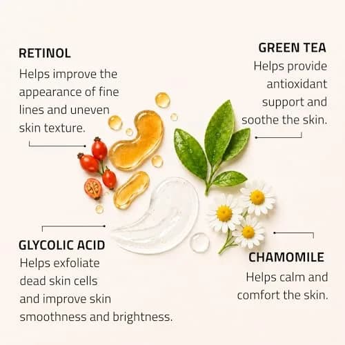 YEOUTH Glycolic Acid Face Peel 30% with Retinol & Green Tea 1oz | Brightening & Exfoliating thumbnail 3