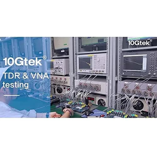 10Gtek 100Gb/s QSFP28 DAC Cable 2m | High-Speed Copper Interconnect for Data Centers thumbnail 7