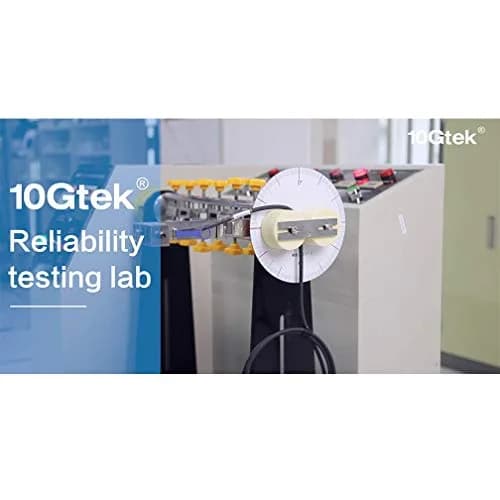 10Gtek 100Gb/s QSFP28 DAC Cable 2m | High-Speed Copper Interconnect for Data Centers thumbnail 8