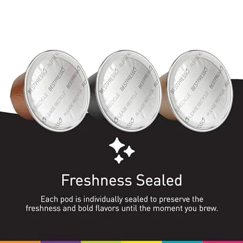 Bestpresso Coffee for Nespresso Original Machine 120 pods Vanilla | Certified Genuine Espresso thumbnail 4