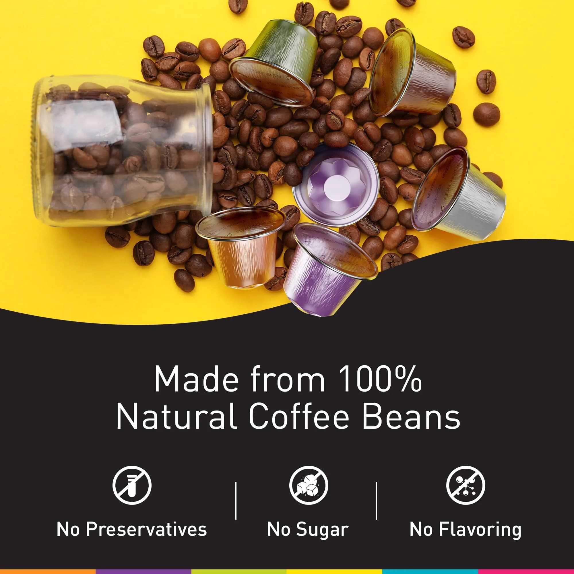 Bestpresso Caramel Coffee Pods for Nespresso Original Machine | 120 Pods, Certified Kosher & Rainforest Alliance thumbnail 4