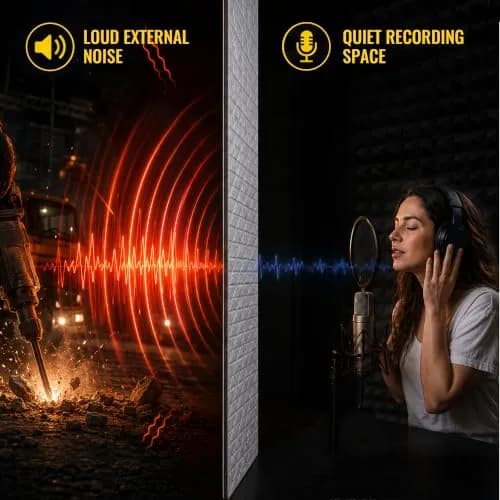 uxcell 6.5 Sqft Car Sound Deadening Mat Noise Insulation Dampening 10mm (0.39 Inch) | Reduces Road Noise & Heat thumbnail 6