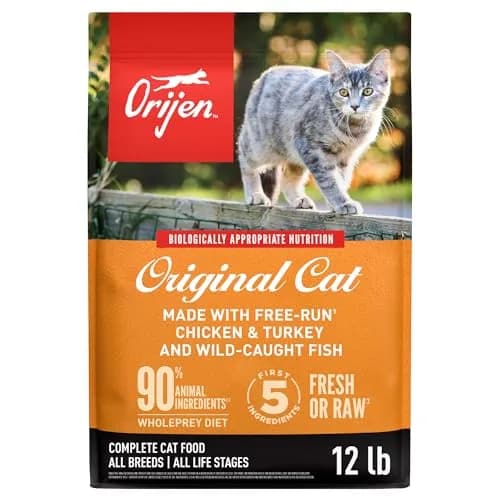 ORIJEN Original Grain-Free Dry Cat Food 5.51 kg (12 lb) | High Protein Biologically Appropriate Formula thumbnail 1