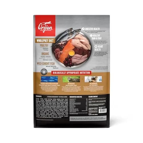 ORIJEN Original Grain-Free Dry Cat Food 5.51 kg (12 lb) | High Protein Biologically Appropriate Formula thumbnail 2