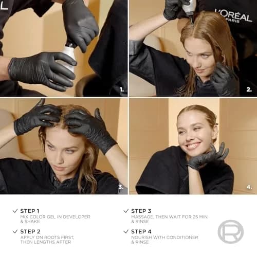 L'Oreal Superior Preference 5A Medium Ash Brown | Long-Lasting Ash Brown Hair Color Kit thumbnail 8