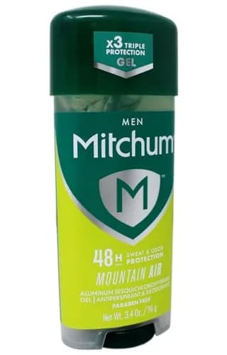 Mitchum Advanced Gel Anti-Perspirant & Deodorant, Mountain Air 3.4 oz (9-Pack) | All-Day Sweat & Odor Protection thumbnail 2