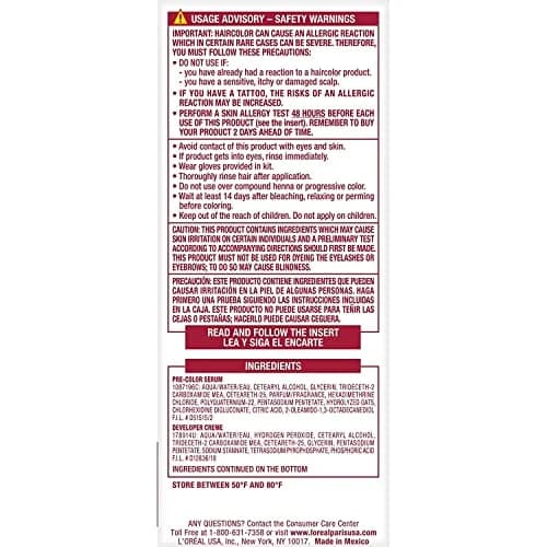 L'Oreal Excellence Creme Triple Protection Hair Color Light Reddish Brown 6RB | Permanent, Deep Nourishment, 6 Pack thumbnail 6