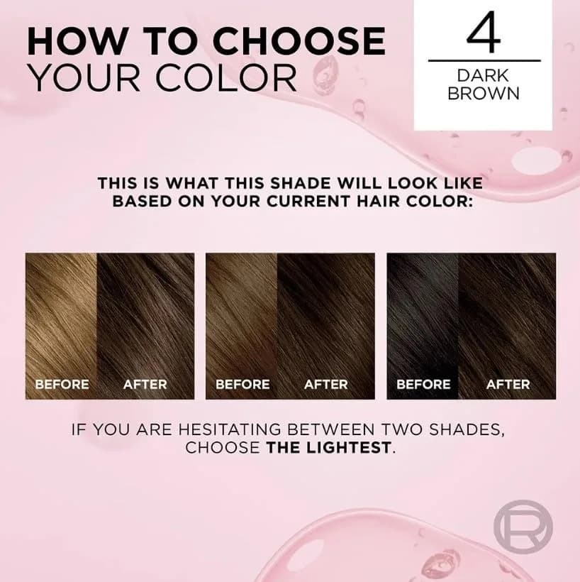 L'Oreal Paris Excellence Triple Protection Permanent Hair Color Creme, Dark Brown 4 | Long-Lasting Gray Coverage (120 chars) thumbnail 8