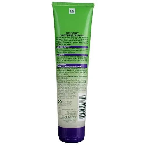 Garnier Fructis Curl Sculpt Conditioning Cream Gel 5 oz (150ml) Pack of 2 | Extra Strong Hold for Curly Hair thumbnail 5