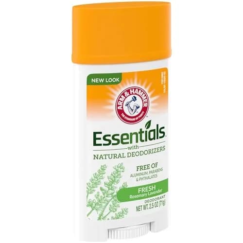 ARM & HAMMER Essentials Natural Deodorant Fresh 2.5 oz (Pack of 10) | Aluminum-Free Odor Protection thumbnail 6