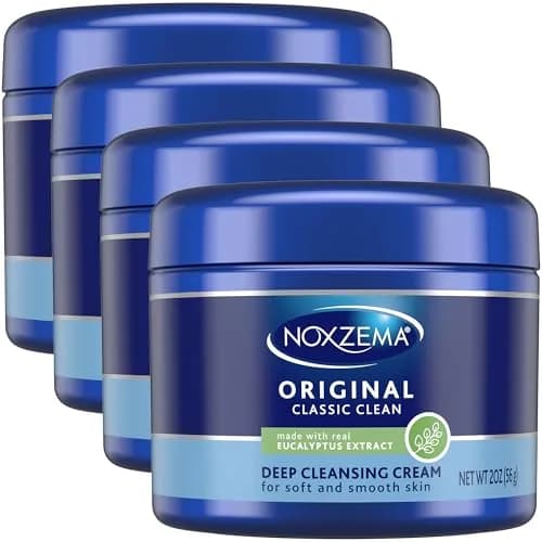 Noxzema Original Deep Cleansing Cream 2 oz (Pack of 4) | Dermatologist Tested for All Skin Types thumbnail 1