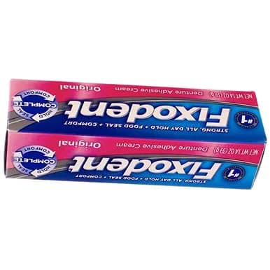 Fixodent Denture Adhesive Cream Original 1.40 oz (Pack of 2) | Dependable hold for daily denture wear thumbnail 9