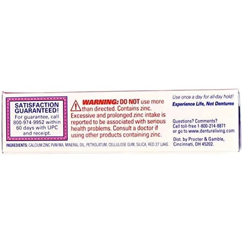Fixodent Denture Adhesive Cream Original 1.40 oz (Pack of 2) | Dependable hold for daily denture wear thumbnail 3