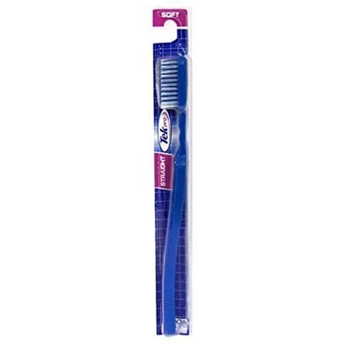 TEK Pro Straight Firm Toothbrush (Pack of 2) | Firm Bristles for Effective Plaque Removal thumbnail 1