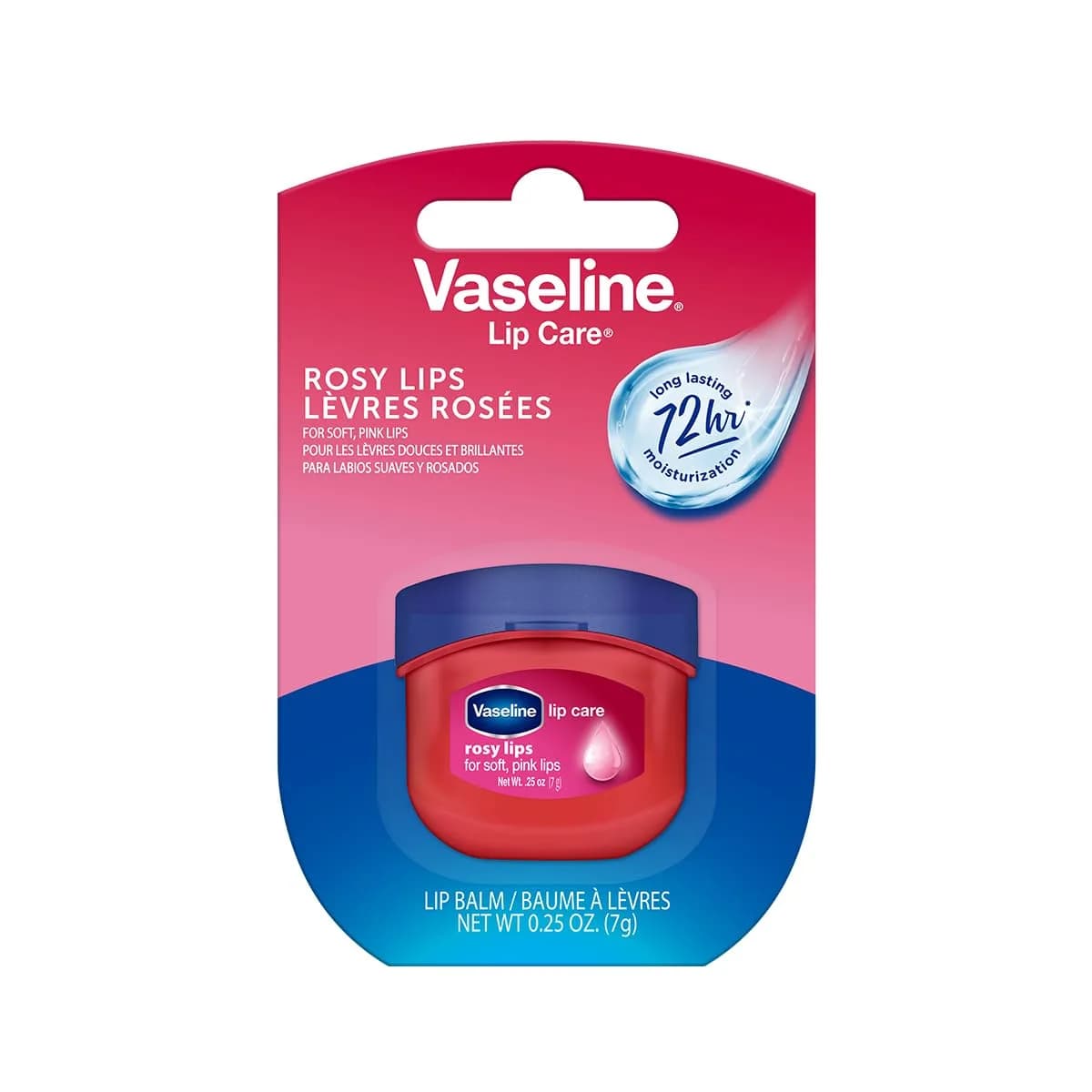 Vaseline Lip Therapy Aloe Vera Tin Lip Balm, 2 Count (Pack of 1) | Clinically Proven Healing for Dry Lips — 0.25 Ounce