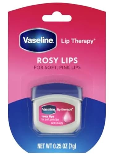 Vaseline Lip Therapy Rosy Lips 0.25 Ounce (Pack of 7) - Tinted Healing Balm thumbnail 2