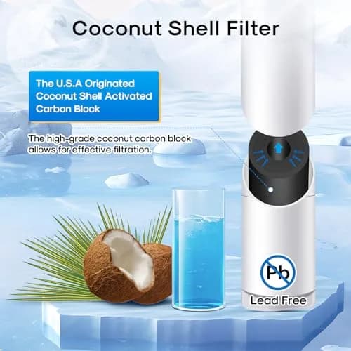 EXCELPURE Water Filter Replacement for LG LT600P 3-Pack | NSF Certified, 99.99% Sediment & Turbidity Filtration thumbnail 4