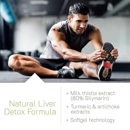 Irwin Naturals Milk Thistle Liver Detox Supplement | 60 Softgels for Liver Support & Detox thumbnail 4