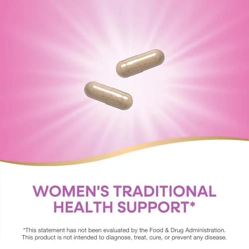 Nature's Way Wild Yam Root Capsules 180 Count (90 Servings) | Traditional Women's Health Support thumbnail 6