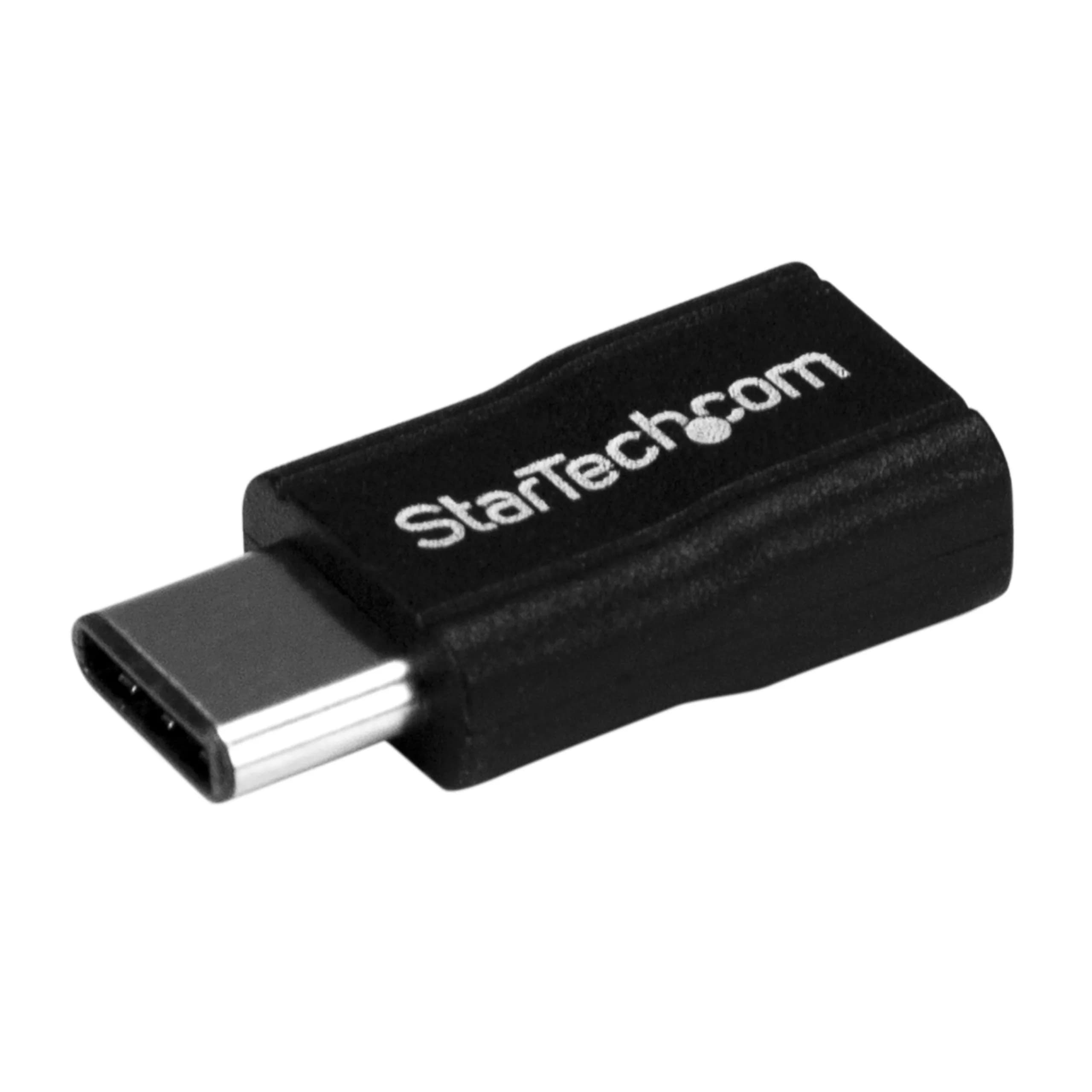 StarTech 3ft/1m USB-A to USB-C Cable | USB 10Gbps, 3A, Charge & Sync — Black