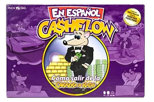 Rich Dad Cashflow Spanish Financial Education Board Game 1.96 kg (3 lb) | Educational Game for Ages 14+ thumbnail 1