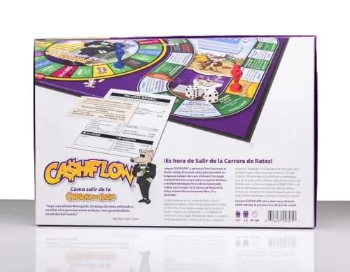 Rich Dad Cashflow Spanish Financial Education Board Game 1.96 kg (3 lb) | Educational Game for Ages 14+ thumbnail 6
