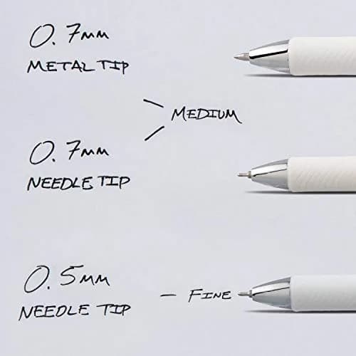 Pentel EnerGel Pearl RTX Retractable Gel Pen, 0.7mm Needle Tip, 2 Pack, Violet Ink | Smooth Ink Flow thumbnail 6