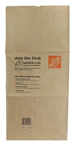 Home Depot Heavy Duty Brown Paper Lawn & Refuse Bags 30 Gallon | Biodegradable, Tear-Resistant (15 Lawn Bags) thumbnail 4