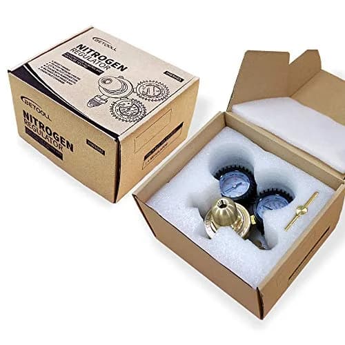 BETOOLL Nitrogen Regulator with 0-600 PSI Brass Inlet & Gauges | Durable, Accurate Pressure Control thumbnail 7