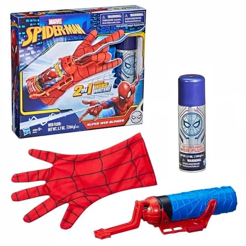Marvel Spider-Man Super Web Slinger Toy | Shoots Webs or Water thumbnail 1