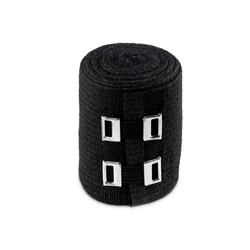 ACE 3 Inch Elastic Bandage with Clips | Support for Muscles & Joints, Black, 1 Count thumbnail 7