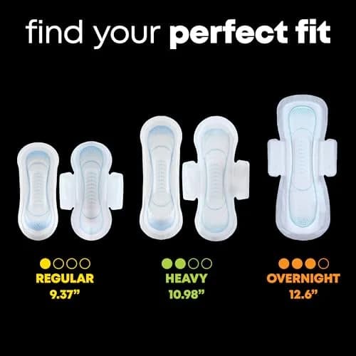 U by Kotex Clean & Secure Ultra Thin Pads Regular Absorbency 60 Count | Dermatologist Tested & Hypoallergenic thumbnail 3