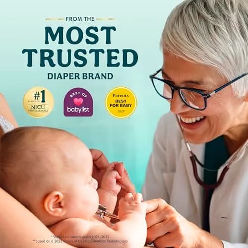Pampers Swaddlers Diapers Size 7 (31+ lbs / 14+ kg) | Hypoallergenic & Absorbent for Dry Comfort thumbnail 5