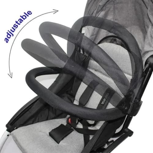 ROMIRUS Bumper Bar Compatible with YOYO+ YOYO2 YOYO3 Baby Stroller Queen Size Faux Leather thumbnail 5