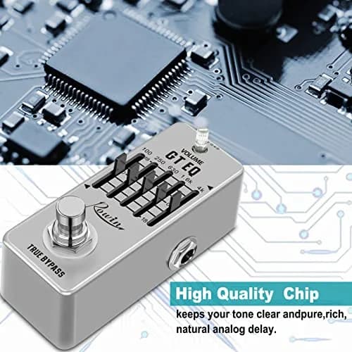 Rowin LEF-317A 5-Band EQ Guitar Pedal | 95mm x 45mm x 48mm thumbnail 3