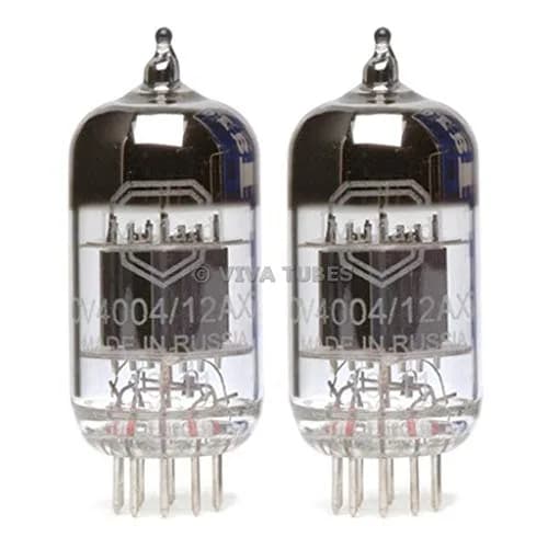 Mullard CV4004 / 12AX7 Matched Pair | Tube Amplifier Parts for Guitar & Bass thumbnail 1