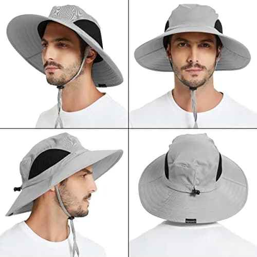 EINSKEY Wide Brim Sun Hat UPF 50+ Waterproof Packable for Men & Women | UV & Rain Protection thumbnail 8