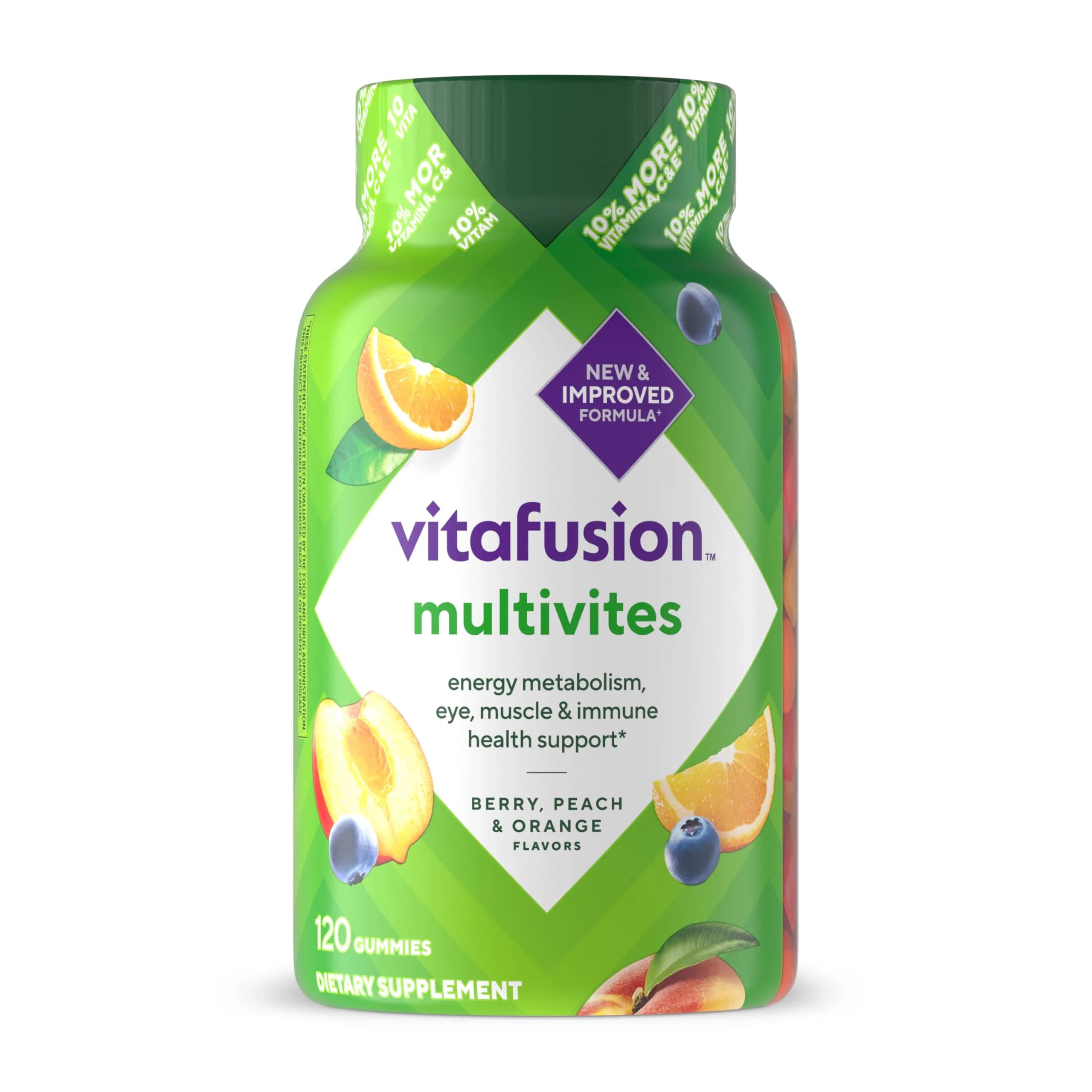Vitafusion MultiVites Gummy Multivitamins for Adults 150 Count (75 Day Supply) | America's #1 Gummy Vitamin Brand — Gummy