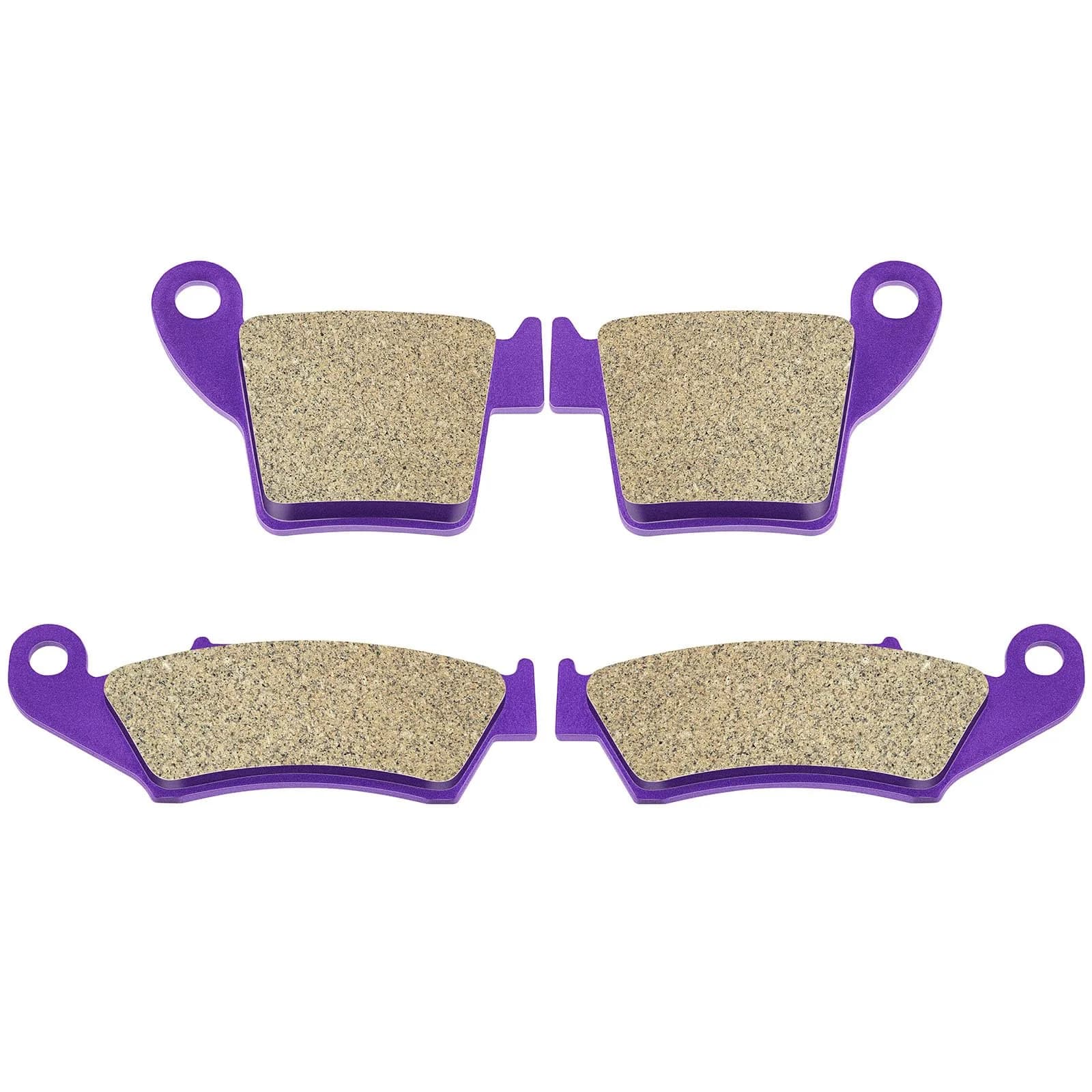 SCITOO Front and Rear Brake Pads for Honda CR125R 2002-2007 | OEM Quality, Carbon Fiber - main product image