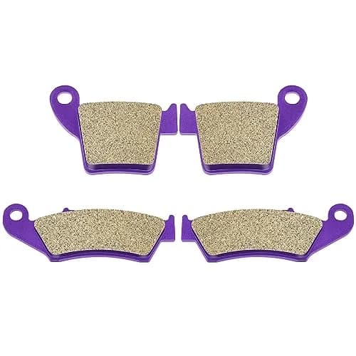 SCITOO Front and Rear Brake Pads for Honda CR125R 2002-2007 | OEM Quality, Carbon Fiber thumbnail 1