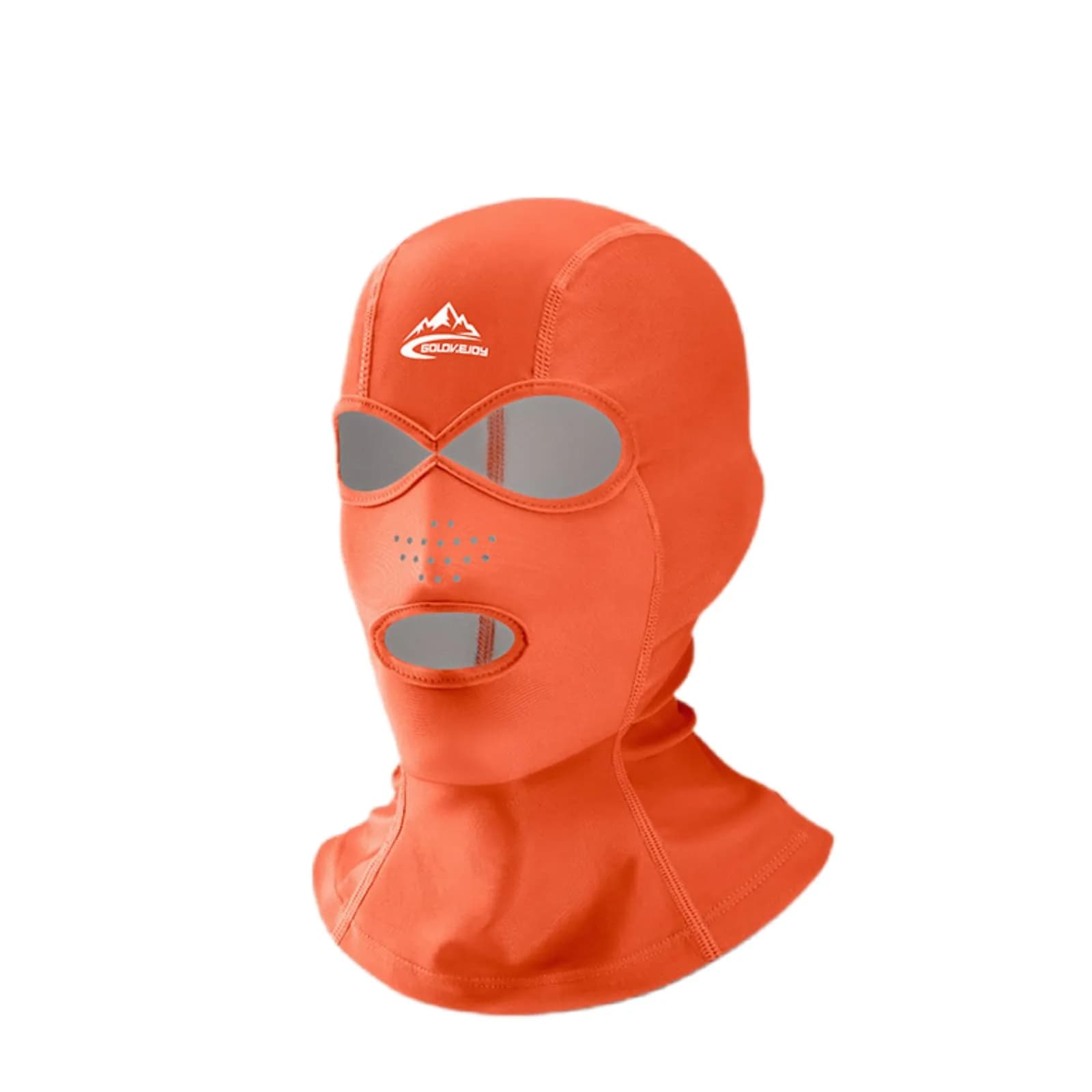 Xmipbs Full Face UV Protection Swimming Mask for Adults | Sunblock & Jellyfish Shield — Orange