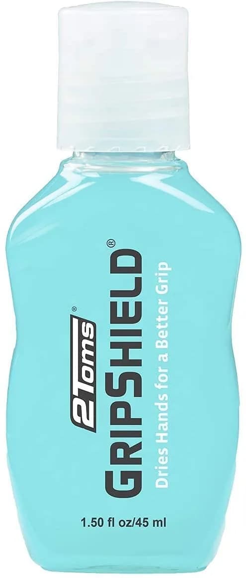 2Toms GripShield Non-Sticky Grip Enhancer 44ml (1.5 Fl Oz) | Sweat-Proof Grip for Sports